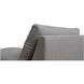 Miles Grey Outdoor Chaise in Light Grey